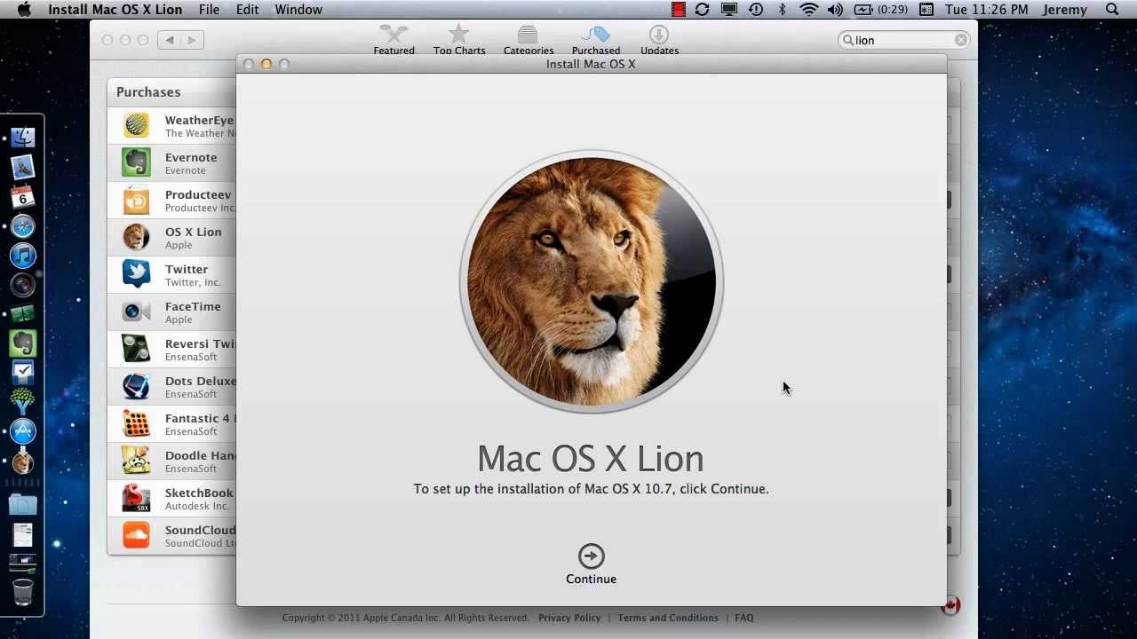 Mac Os Lion Installer Download